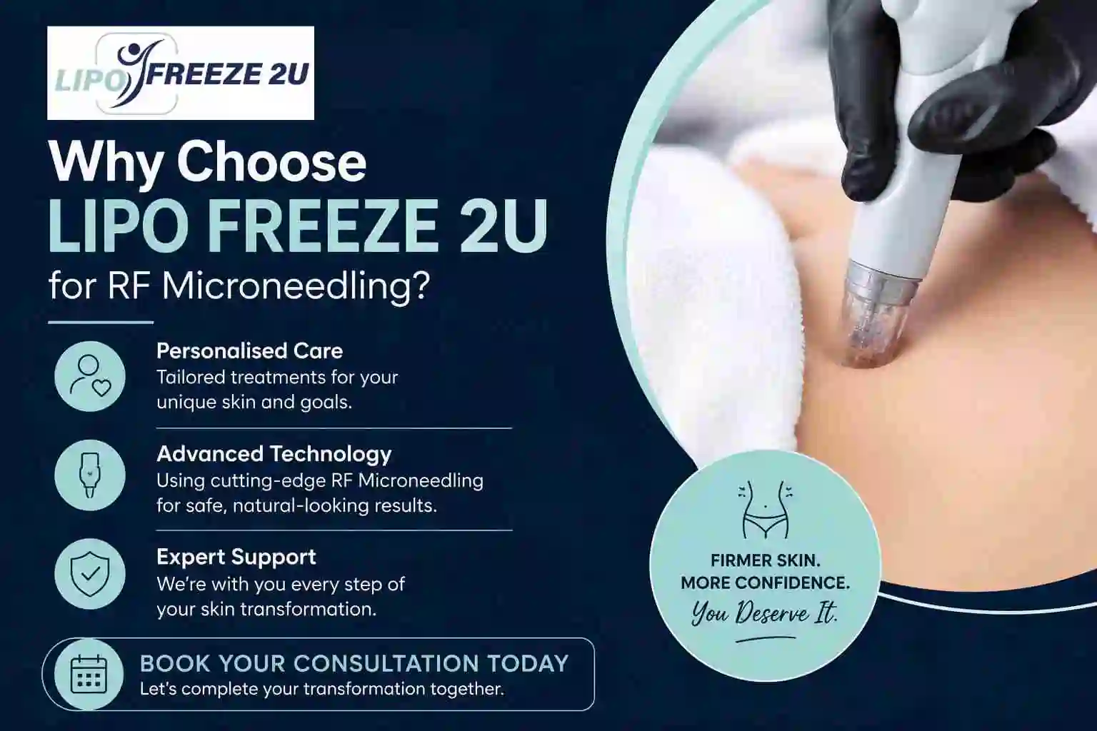 Why Choose LIPO FREEZE 2U for RF Microneedling Folkestone?